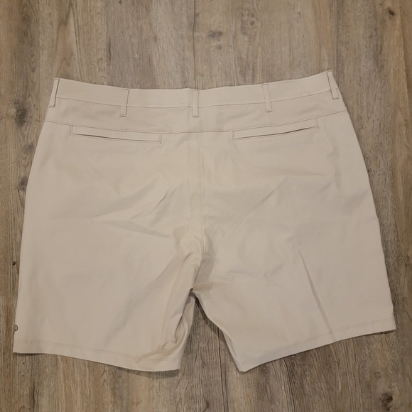 Public Rec Shorts Mens 44 Lot‎ Of 2 Performance Gray Khaki Bundle Flat Front - Picture 9 of 13